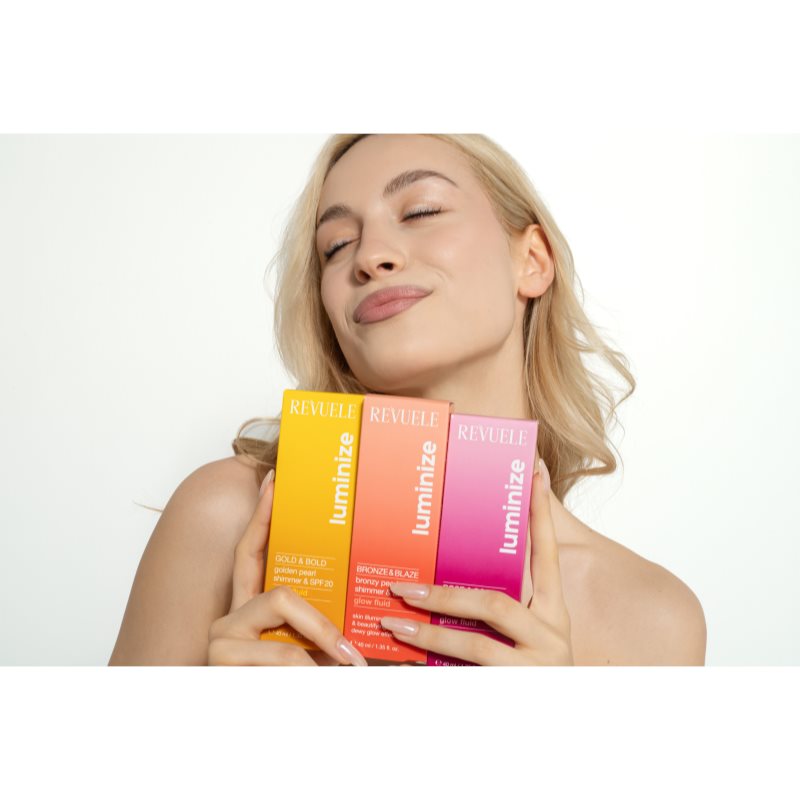 Revuele Luminize rozjasňující fluid SPF 20 odstín Rose & Pose 40 ml (obrázek 5)