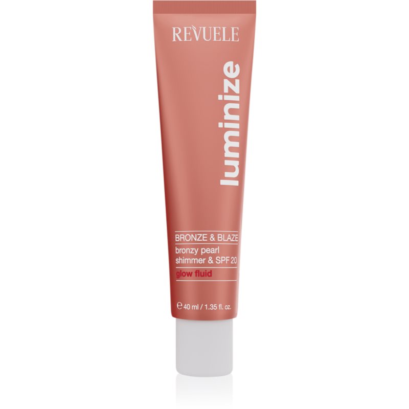 Revuele Luminize rozjasňující fluid SPF 20 odstín Bronze & Blaze 40 ml