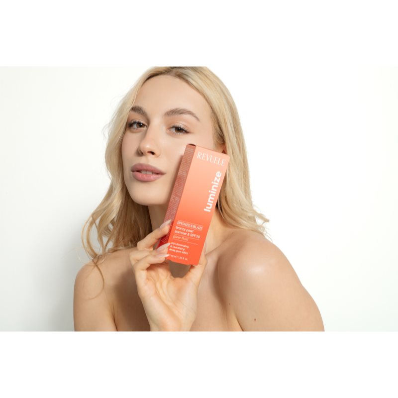 Revuele Luminize rozjasňující fluid SPF 20 odstín Bronze & Blaze 40 ml (obrázek 6)