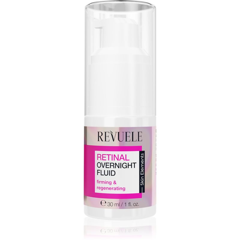 Revuele Retinal Overnight Fluid omlazující pleťový fluid pro rozjasnění a vyhlazení pleti 30 ml