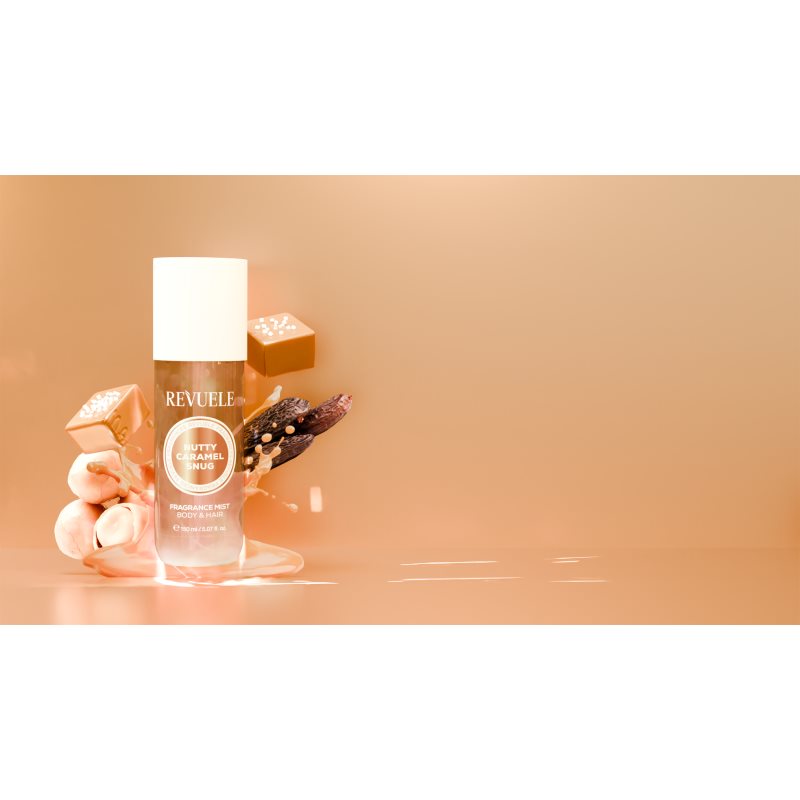 Revuele Nutty Caramel Snug Fragrance Mist parfémovaná mlha na tělo a vlasy pro ženy 150 ml (obrázek 7)