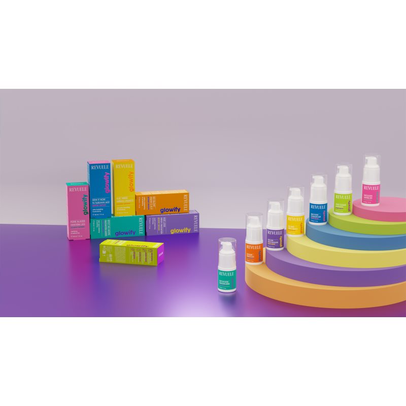 Revuele Glowify Grow Younger Power Serum Growth Factors zpevňující pleťové sérum 30 ml (obrázek 3)