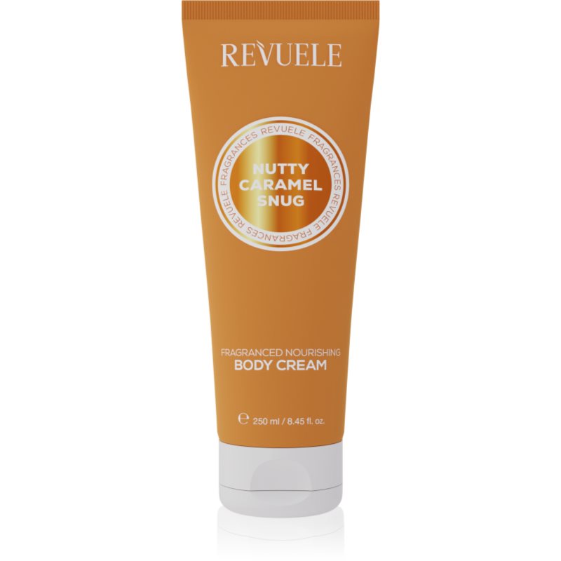Revuele Nutty Caramel Snug Fragranced Nourishing Body Cream подхранващ крем за тяло за жени 250 мл.