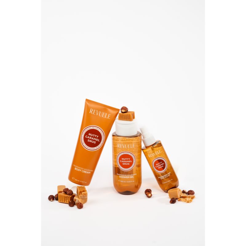 Revuele Nutty Caramel Snug Fragranced Nourishing Shower Gel parfémovaný sprchový gel s vyživujícím účinkem pro ženy 400 ml (obrázek 4)