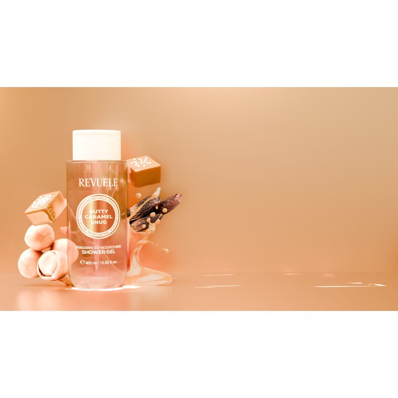 Revuele Nutty Caramel Snug Fragranced Nourishing Shower Gel parfémovaný sprchový gel s vyživujícím účinkem pro ženy 400 ml (obrázek 7)