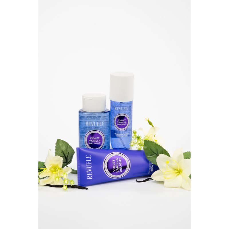 Revuele Violet Vanilla Delight Fragranced Hydrating Shower Gel parfémovaný sprchový gel s hydratačním účinkem pro ženy 400 ml (obrázek 3)