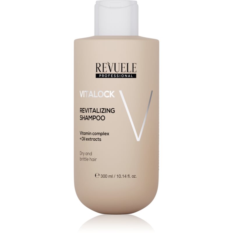 Revuele Professional Vitalock Revitalizing revitalisierendes Shampoo für trockenes und zerbrechliches Haar 300 ml