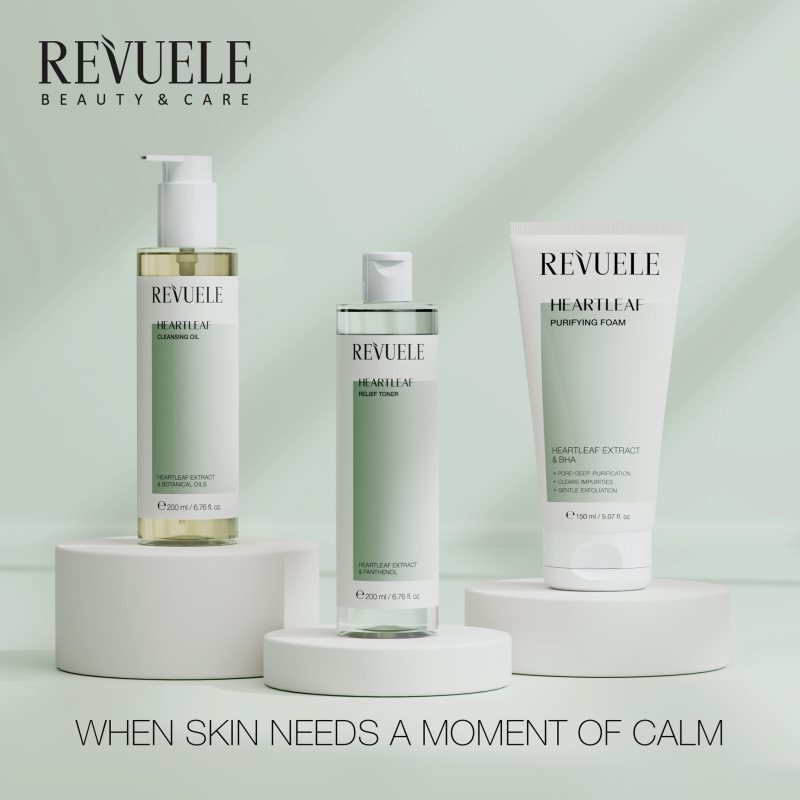Revuele Heartleaf Purifying Foam Schaum für die Tiefenreinigung der Haut 150 ml (Bild 6)