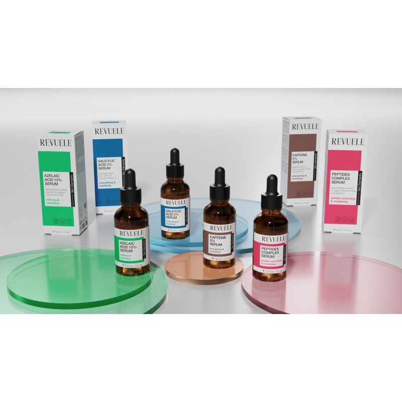 Revuele Azelaic Acid 10% Serum Serum für zarte Haut gegen die Unvollkommenheiten der Haut 30 ml (Bild 4)