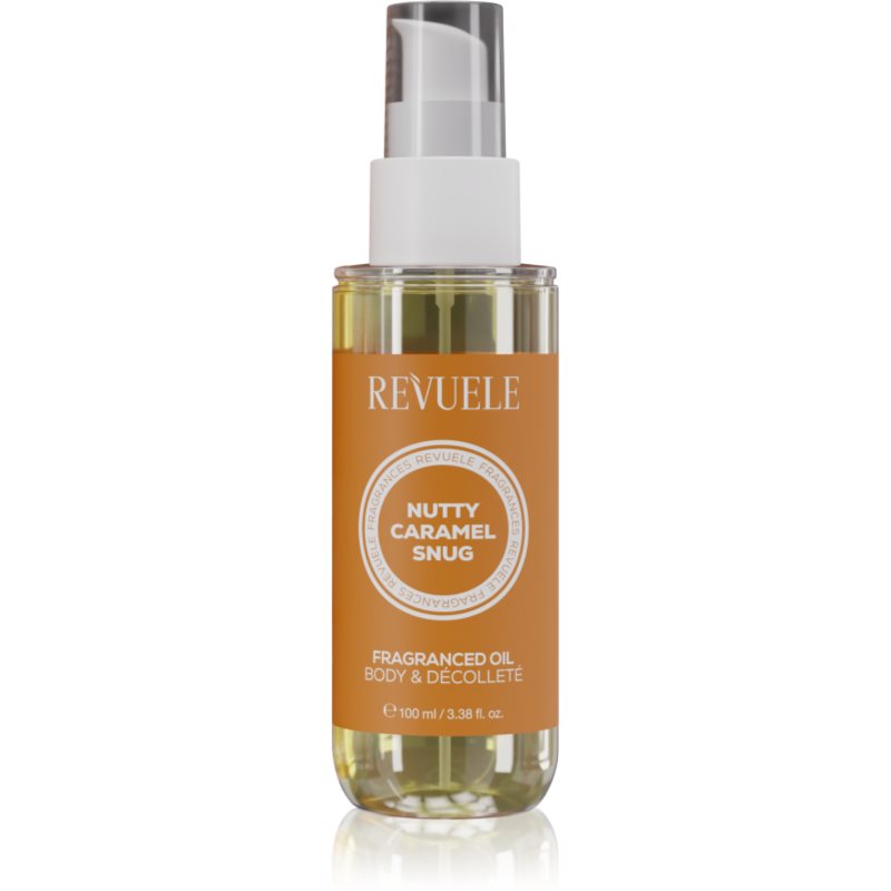 Revuele Nutty Caramel Snug Fragranced Oil парфюмирано масло за тяло за жени 100 мл.