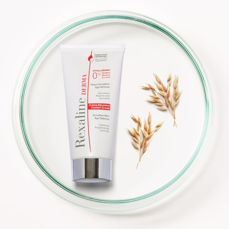 Rexaline Derma Comfort Cream заспокоюючий крем для чутливої та гіперчутливої шкіри 50 мл