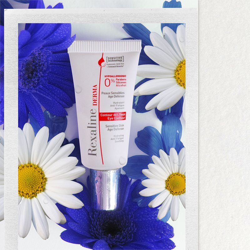 Rexaline Derma Eye Contour Anti-Faltencreme für den Augenbereich für empfindliche und irritierte Haut 15 ml