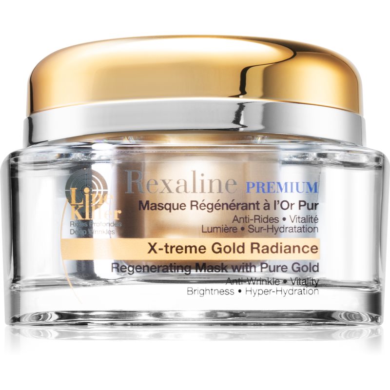 Rexaline Premium Line-Killer X-Treme Gold Radiance deeply regenerating mask with 24 carat gold 50 ml