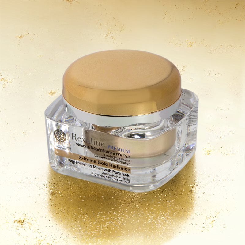Rexaline Premium Line-Killer X-Treme Gold Radiance Deeply Regenerating Mask With 24 Carat Gold 50 Ml