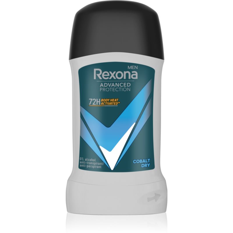 Rexona Men Advanced Protection anti-transpirant solide 72h pour homme Cobalt Dry 50 ml male