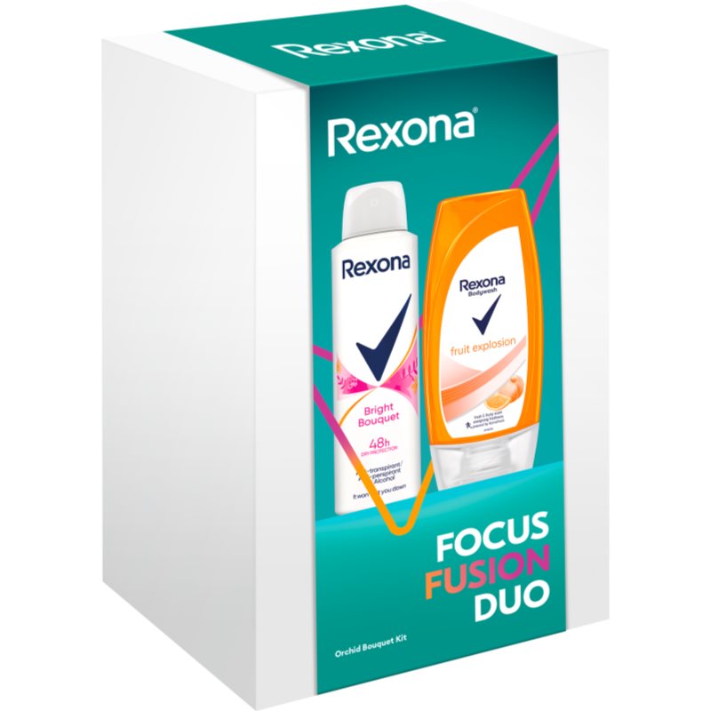 Rexona Bright Bouquet gift set for women