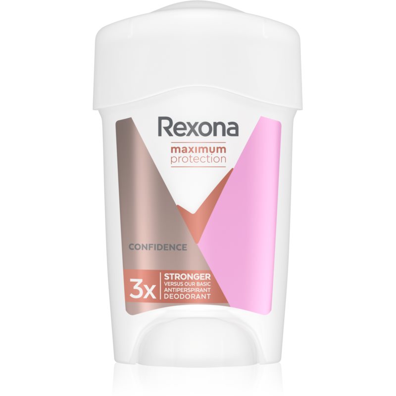 Rexona Maximum Protection Antiperspirant Antitranspirant-Creme gegen übermäßiges Schwitzen Confidence 45 ml
