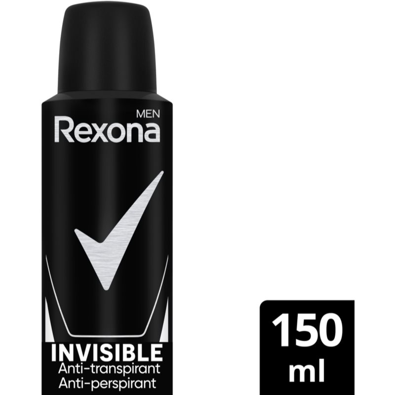 Rexona Invisible on Black + White Clothes antitranspirante en spray 48h 150 ml
