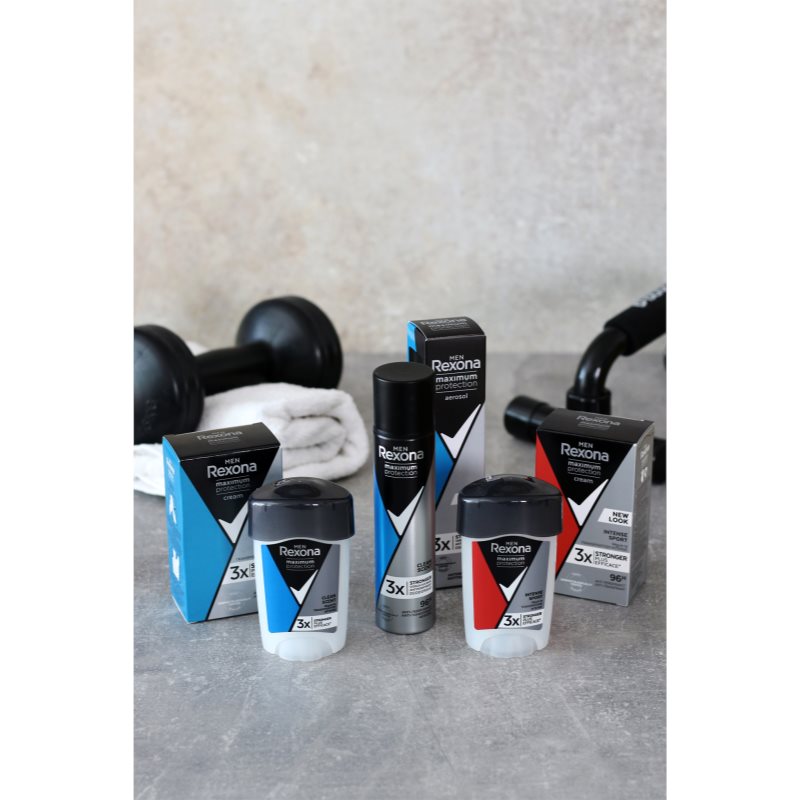 Rexona Maximum Protection Antiperspirant Cream Antiperspirant To Treat Excessive Sweating Clean Scent 45 Ml