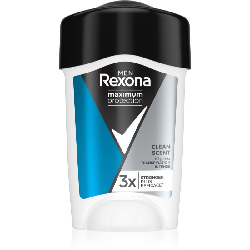 Rexona Maximum Protection Antiperspirant Antitranspirant-Creme gegen übermäßiges Schwitzen Clean Scent 45 ml