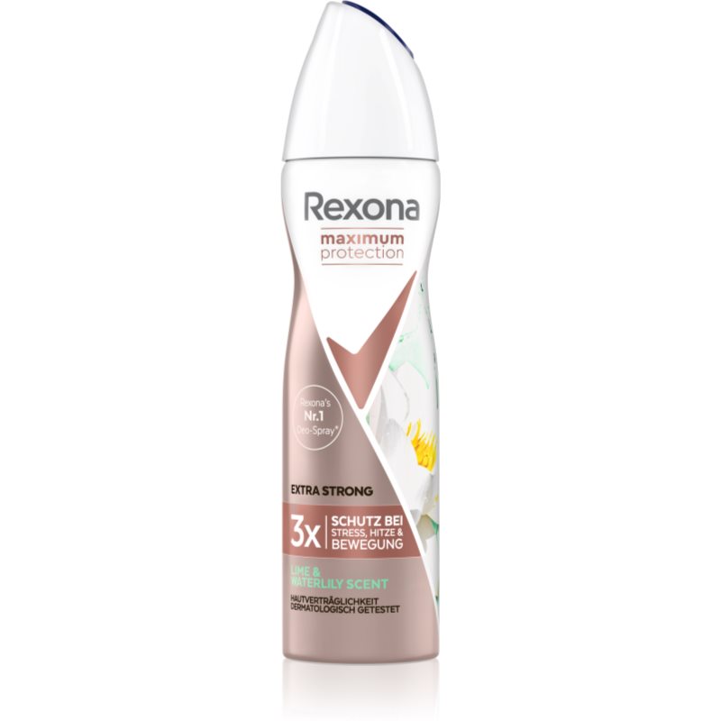 Rexona Maximum Protection Lime & Waterlily Scent antiperspirant to treat excessive sweating 150 ml
