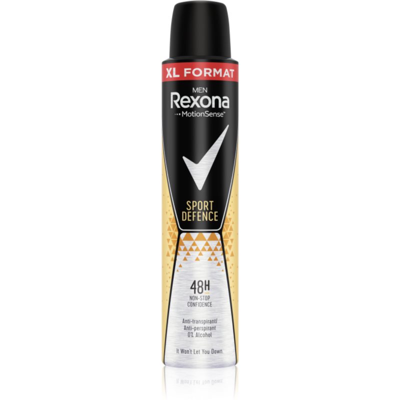 Zdjęcia - Dezodorant Rexona Men Sport Defence antyperspirant w sprayu dla mężczyzn XL 200 ml 