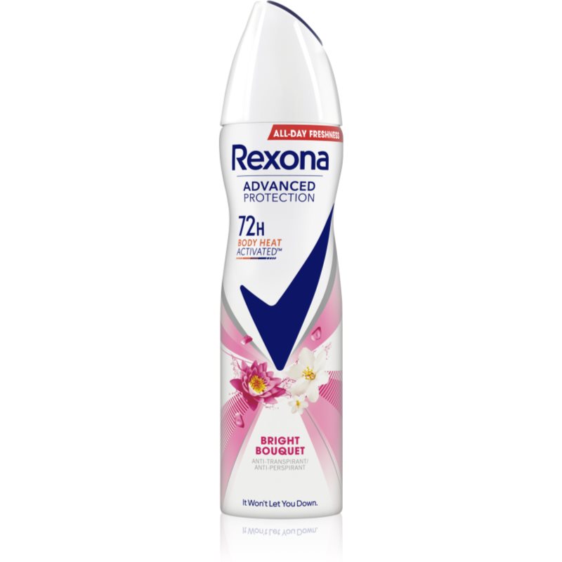 Rexona Advanced Protection Bright Bouquet antiperspirant v pršilu 72 ur 150 ml