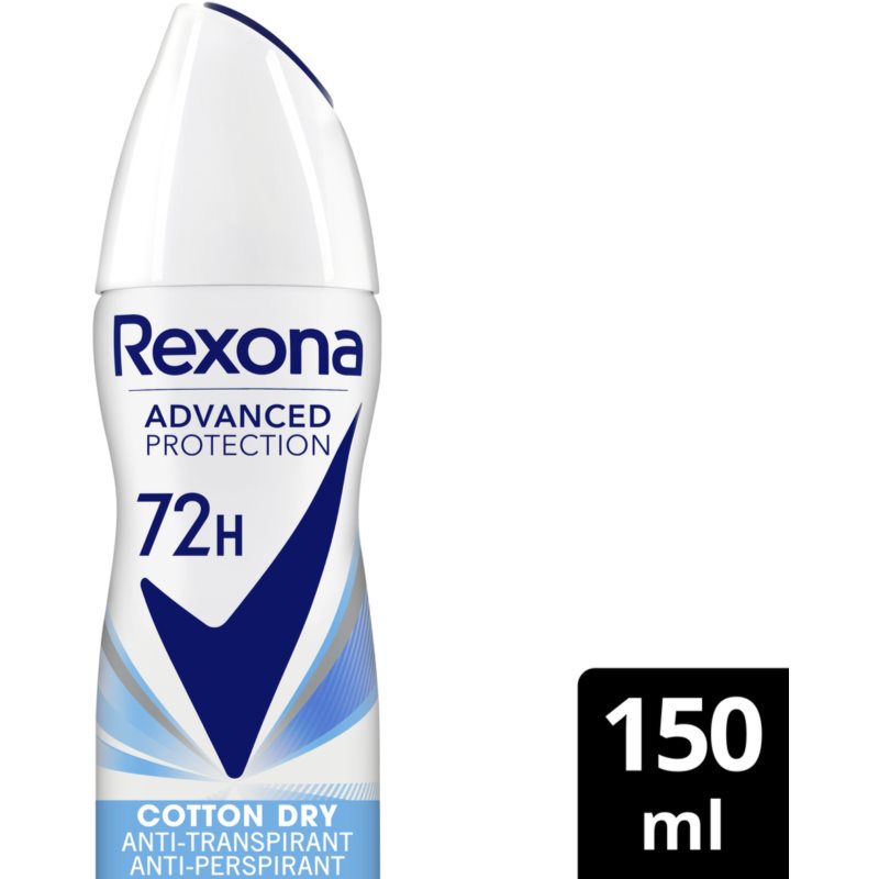 Rexona Advanced Protection Cotton Dry Deodorant für Damen 150 ml