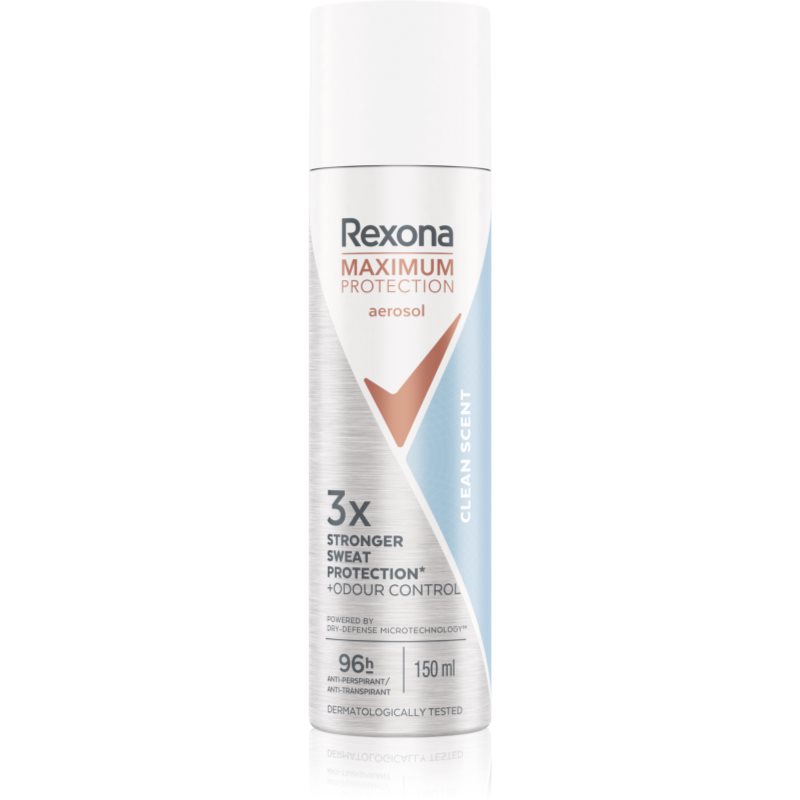 Rexona Maximum Protection Clean Scent дезодорант спрей 150 мл.