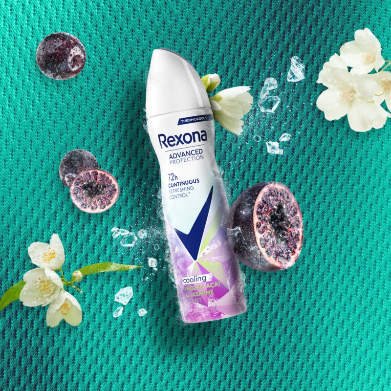 Rexona Advanced Protection Frozen Acai & Jasmine deodorant sprej 150 ml (obrázek 3)