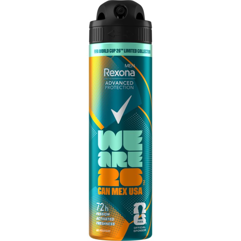 Rexona Men Advanced Protection FIFA deodorant sprej 150 ml (obrázek 3)