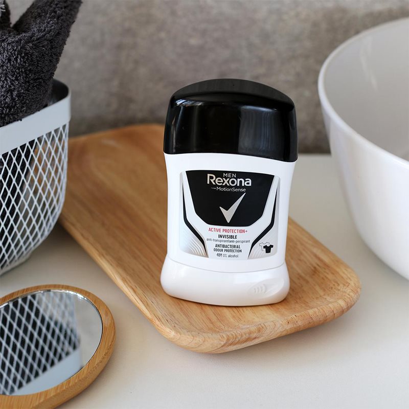 Rexona Active Protection+ Antiperspirant Anti-transpirant Solide Pour Homme Invisible 50 Ml