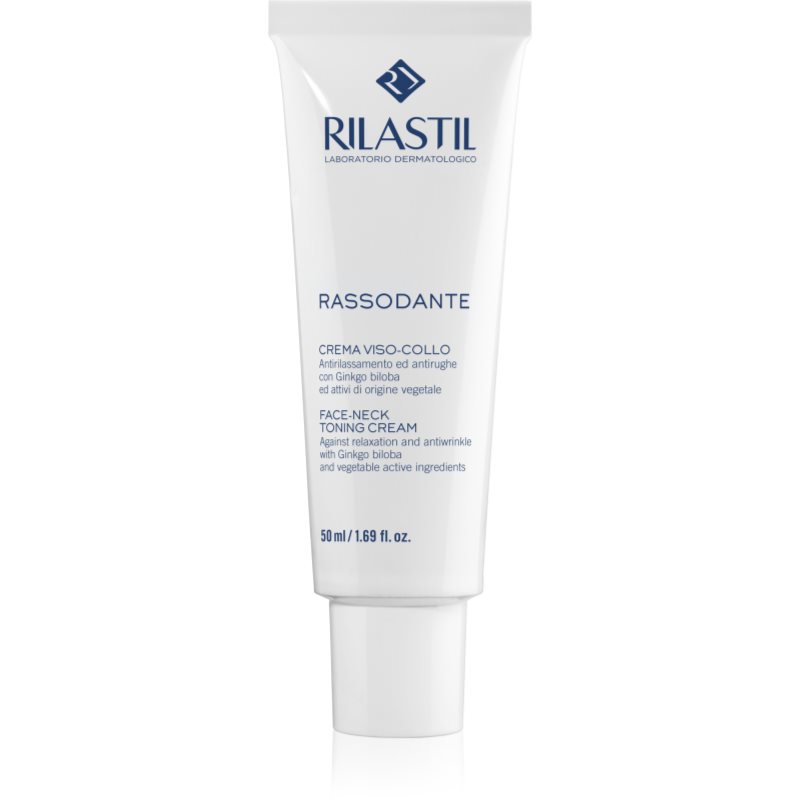 Rilastil Firming stärkende Creme für Gesicht und Hals 50 ml