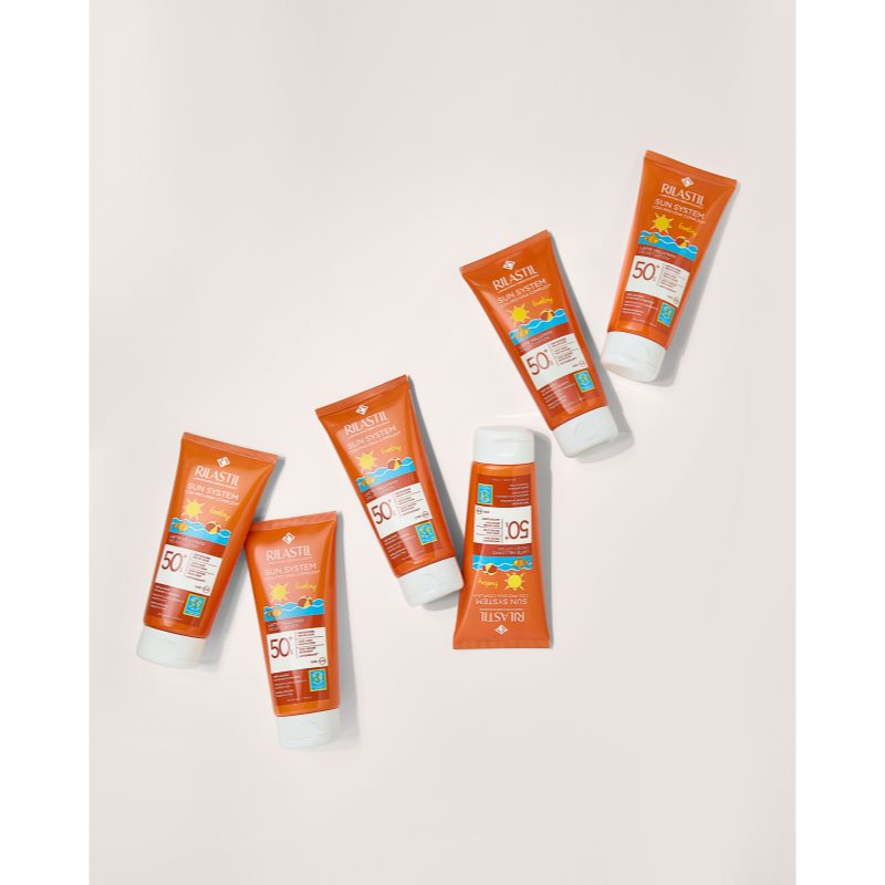 Rilastil Sun System Baby opaľovacie mlieko pre deti SPF 50+ 200 ml