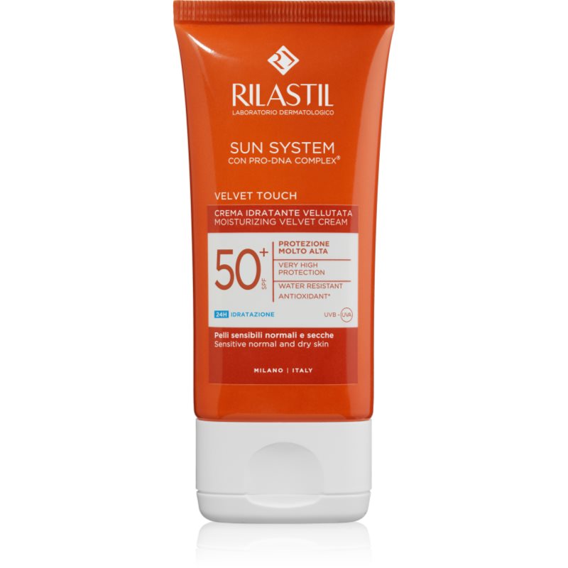 Rilastil Sun System Velvet Touch hydratisierende Schutzcreme SPF 50+ 50 ml