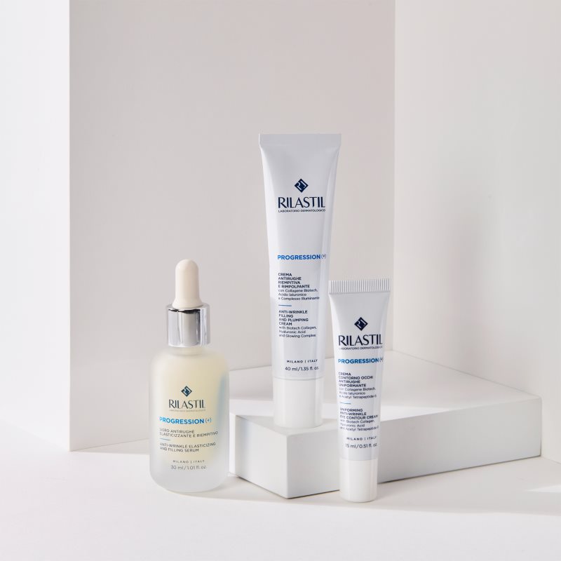 Rilastil Progression(+) krém proti vráskam na očné okolie 15 ml