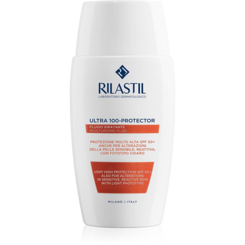 Rilastil Ultra 100-Protector feuchtigkeitsspendendes Schutzserum für empfindliche Haut SPF 50+ 50 ml