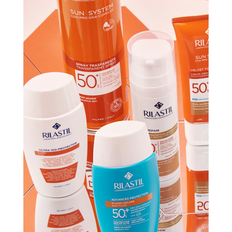 Rilastil Sun System Advanced Protection ochranný fluid na opaľovanie SPF 50+ 50 ml