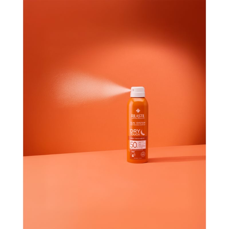  Rilastil Sun System Dry Touch Protective Sunscreen Spray Spf 50 200 Ml 