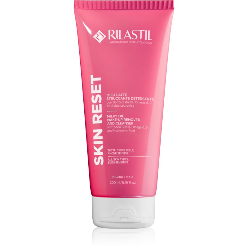 Rilastil Skin Reset hellävarainen puhdistusmaito kuivalle ja herkälle iholle 200 ml