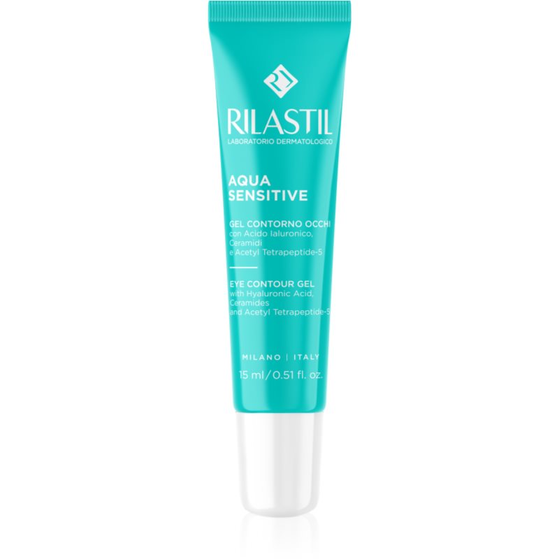 Rilastil Aqua Sensitive moisturising gel for the eye area 15 ml