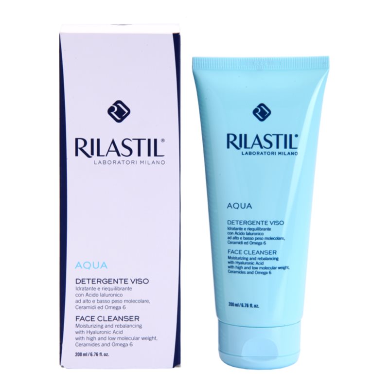 Rilastil Aqua очищуюча емульсія для шкіри обличчя 200 мл