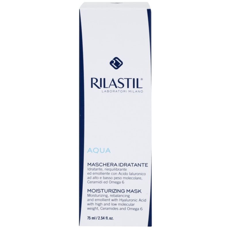 Rilastil Aqua зволожуюча маска з гіалуроновою  кислотою 75 мл