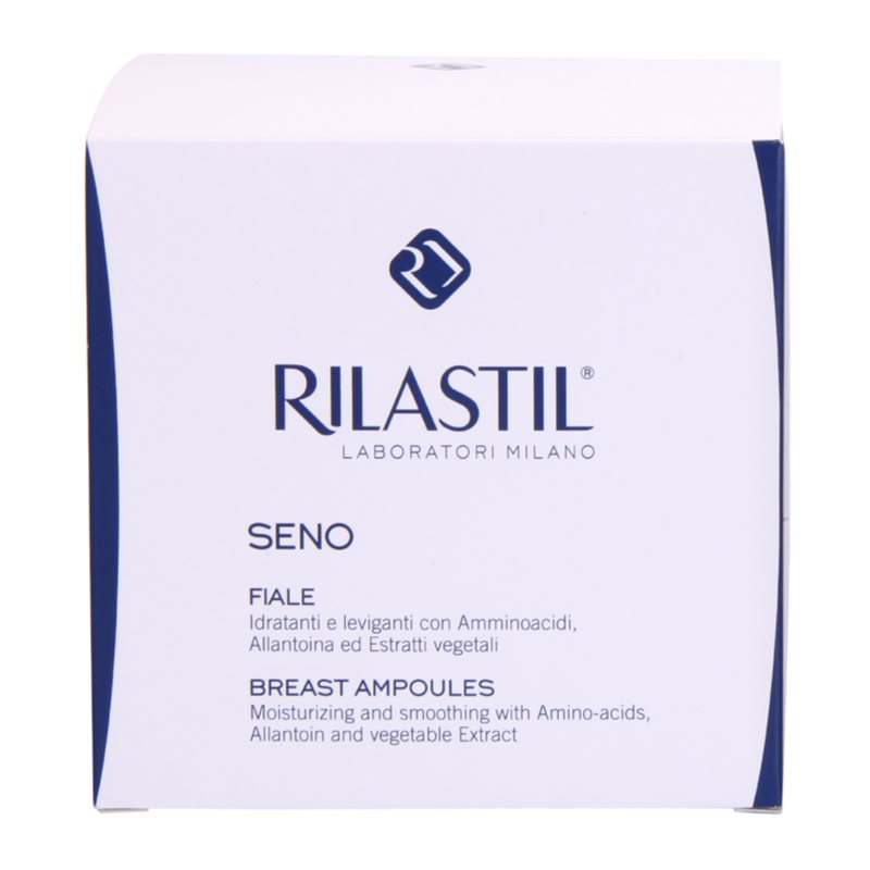 Rilastil Breast зміцнююча сироватка для зони декольте і бюсту в ампулах 15x5 мл