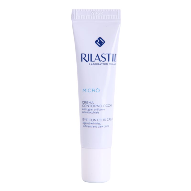 Rilastil Micro Eye Cream To Treat Wrinkles, Puffiness And Dark Circles 15 Ml