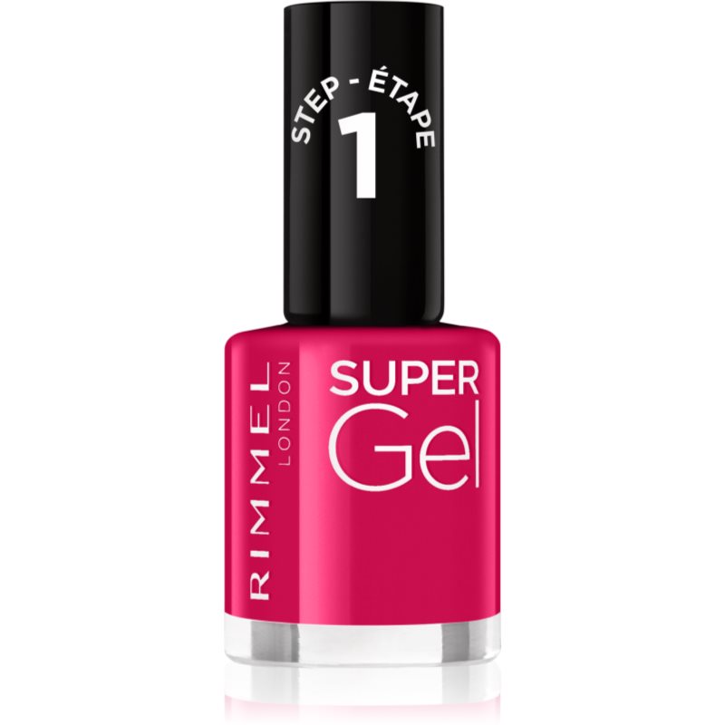 Rimmel Super Gel gel nail polish without UV/LED sealing shade 026 Sun Fun Daze 12 ml
