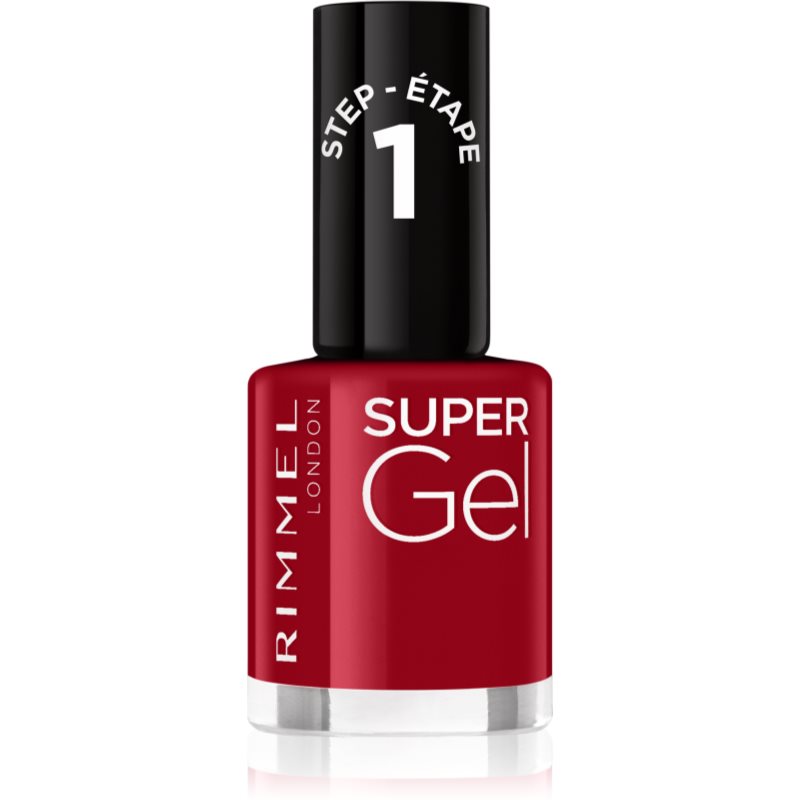 Rimmel Super Gel gel nail polish without UV/LED sealing shade 056 Sexy Santa 12 ml
