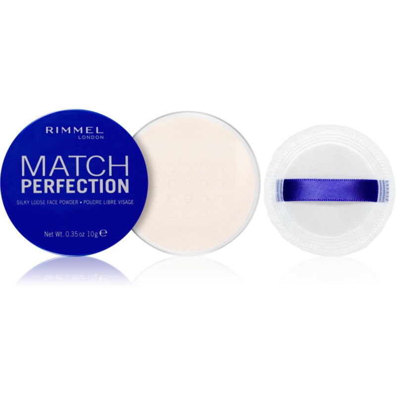 Rimmel Match Perfection transparentný fixačný púder 10 g