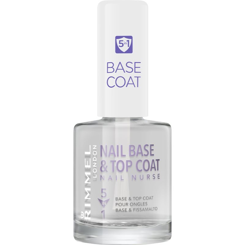 Rimmel Nail Nurse base and top coat nail polish 5-in-1 12 ml

