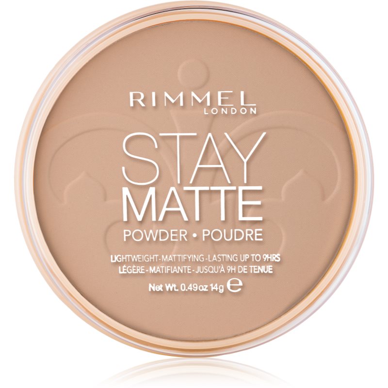 Rimmel Stay Matte powder shade 010 Warm Honey 14 g
